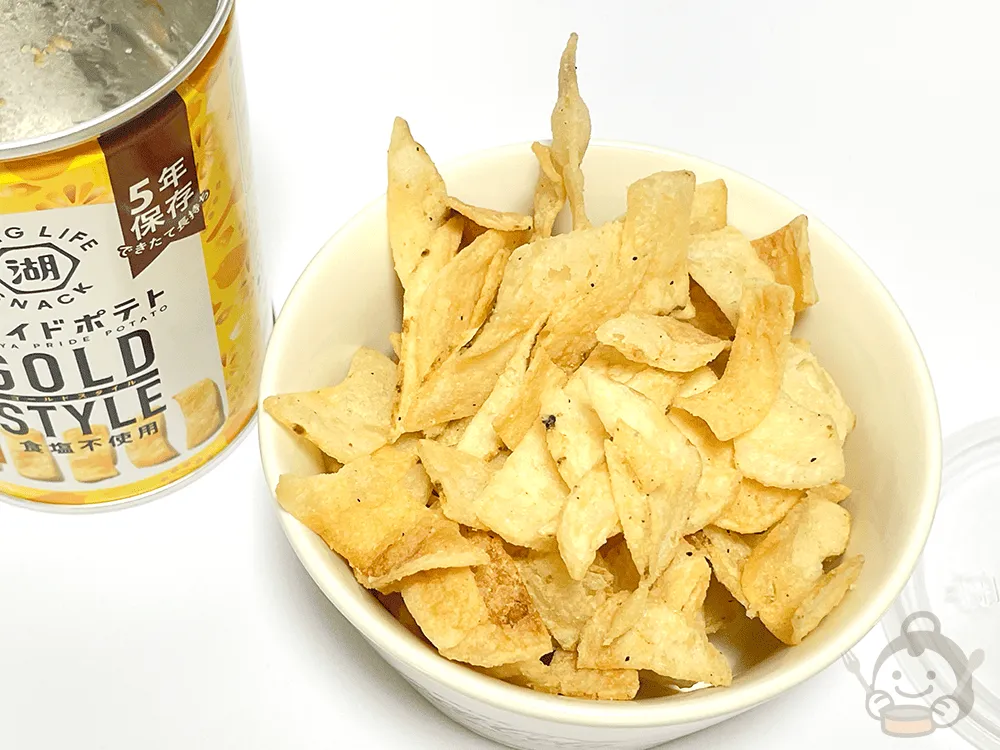 小池屋 LONG LIFE SNACK　　プライドポテト GOLD STYLEの中身