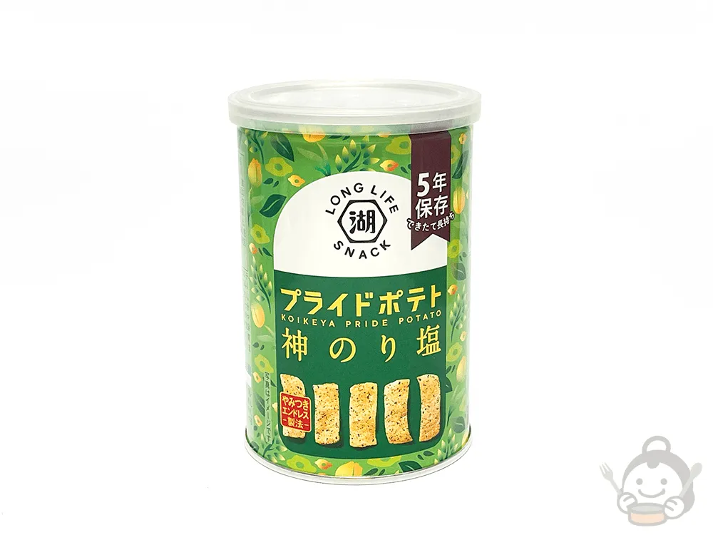 小池屋 LONG LIFE SNACK　　プライドポテト 神のり塩