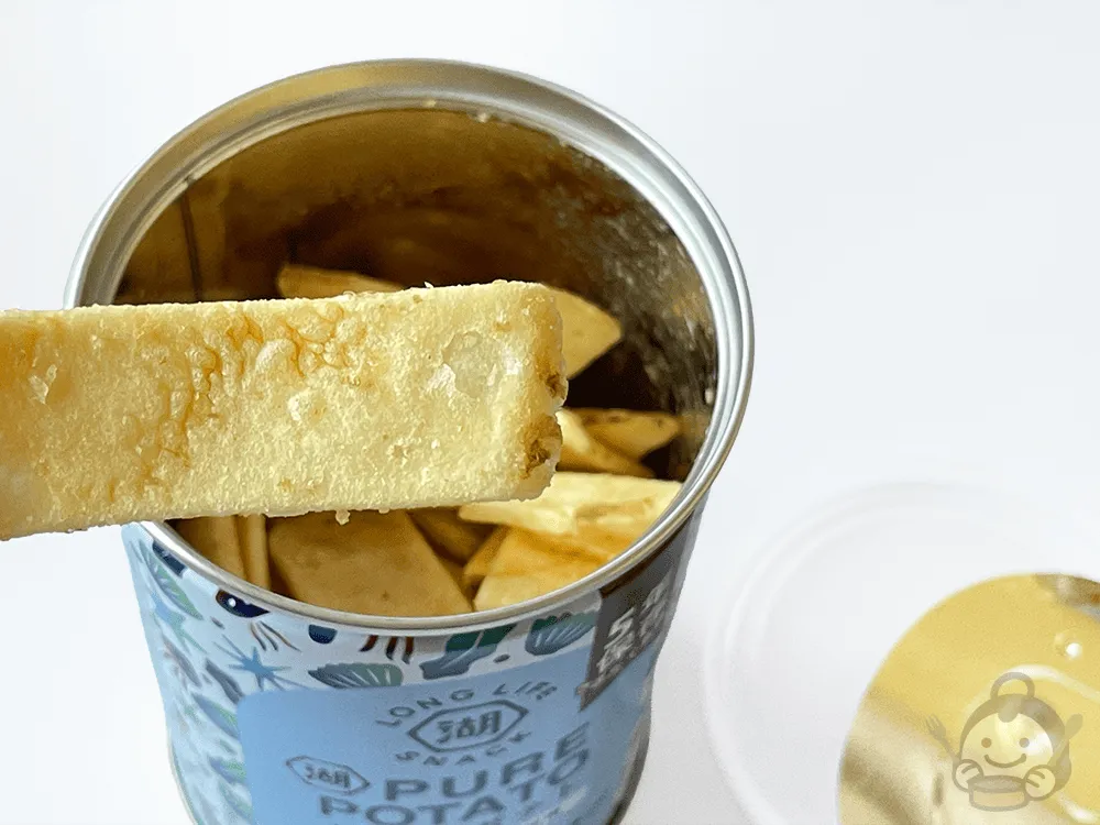 小池屋 LONG LIFE SNACK　　ピュアポテト オホーツクの塩と岩塩のアップ