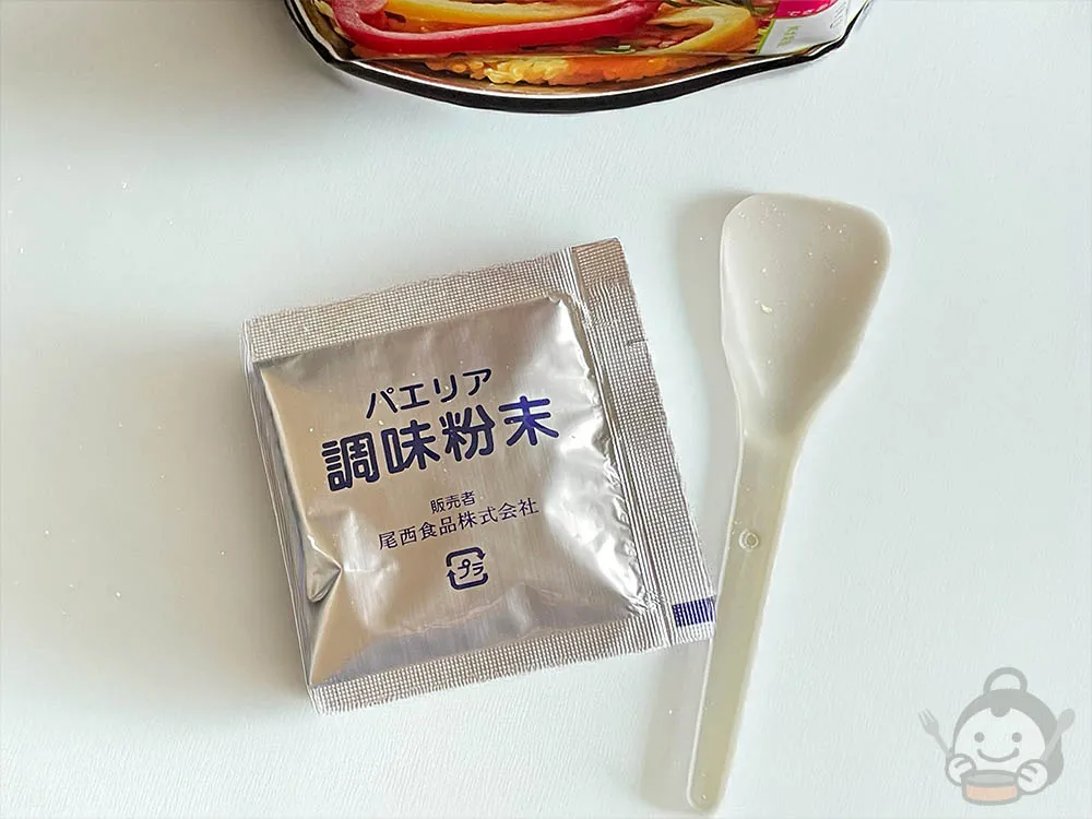 尾西の栄養＋パエリアの付属物