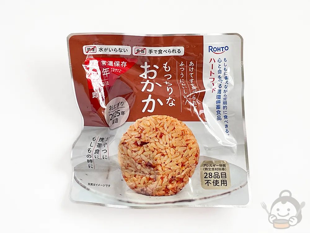 ハートフード長期保存おにぎり おかか