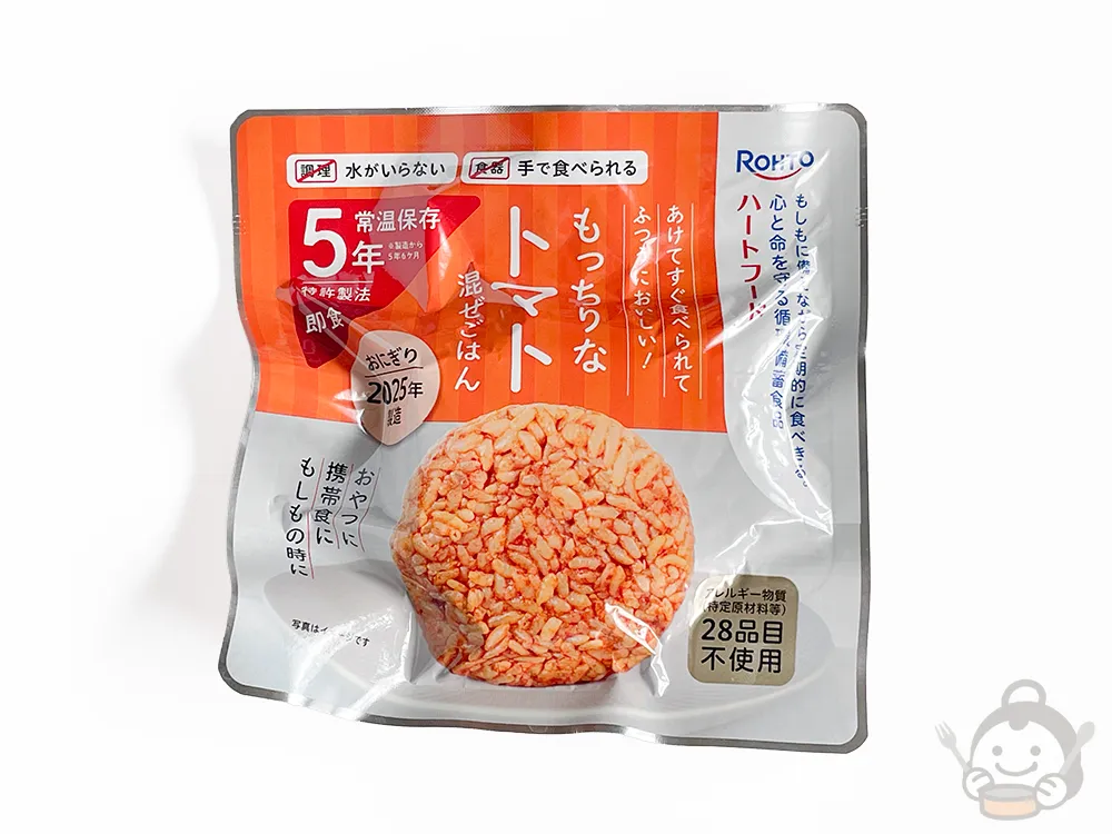ハートフード長期保存おにぎり トマト