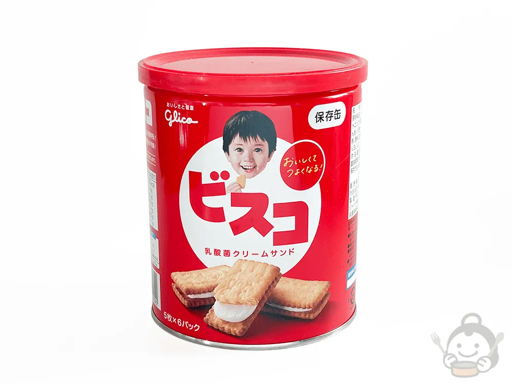 ビスコの保存缶 旧パッケージ